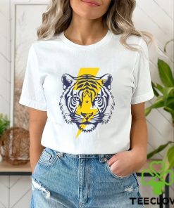 Tiger Face Tiger Shirt, Trendy Unisex T shirt Crewneck