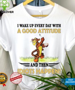 Tiger I Wake Up Every Day With A Good Attitude Shirts