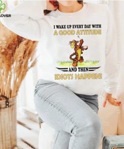 Tiger I Wake Up Every Day With A Good Attitude Shirts