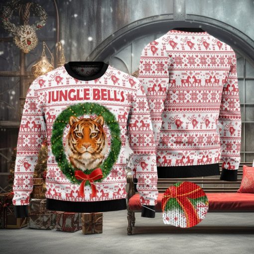 Tiger Jungle Bells Sweater