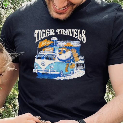 Tiger Travels you are entering Auburn shirt