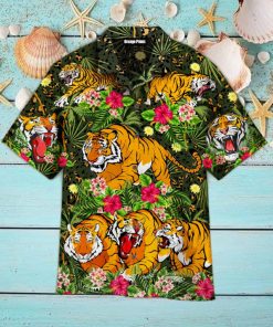 Tiger Tropical Aloha Hawaiian Shirts For Men For Women