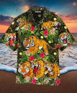 Tiger Tropical Aloha Hawaiian Shirts For Men For Women