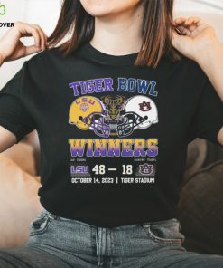 Tigers Bowl Winners LSU Tigers 48 vs 18 Auburn Tigers 2023 Tiger Stadium shirt