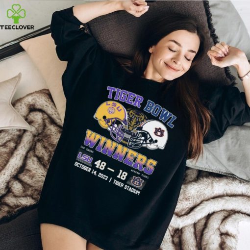 Tigers Bowl Winners LSU Tigers 48 vs 18 Auburn Tigers 2023 Tiger Stadium hoodie, sweater, longsleeve, shirt v-neck, t-shirt