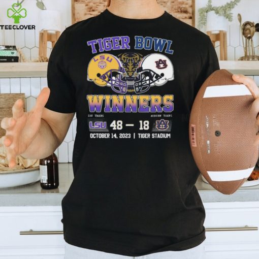 Tigers Bowl Winners LSU Tigers 48 vs 18 Auburn Tigers 2023 Tiger Stadium hoodie, sweater, longsleeve, shirt v-neck, t-shirt