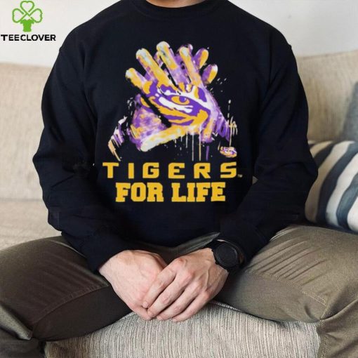 Tigers For Life Hand Shirt