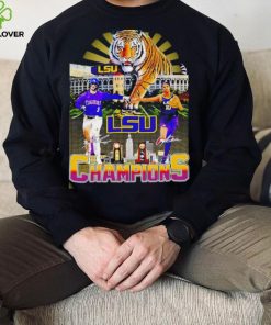 Tigers LSU Champions Dylan Crews and Angel Reese signatures Vintage hoodie, sweater, longsleeve, shirt v-neck, t-shirt