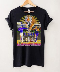 Tigers LSU Champions Dylan Crews and Angel Reese signatures Vintage hoodie, sweater, longsleeve, shirt v-neck, t-shirt