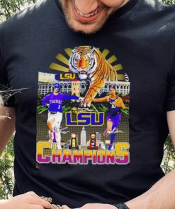 Tigers LSU Champions Dylan Crews and Angel Reese signatures Vintage hoodie, sweater, longsleeve, shirt v-neck, t-shirt