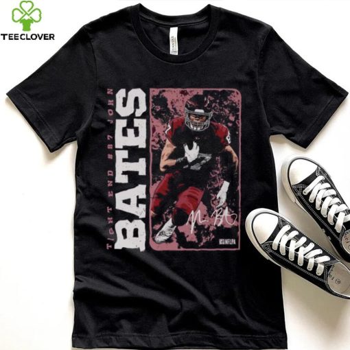 Tight End #87 John Bates Washington Vertical Shirt