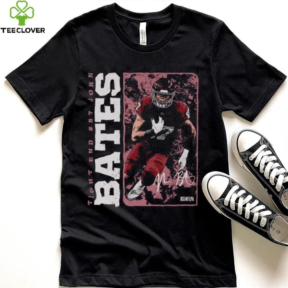 Tight End #87 John Bates Washington Vertical Shirt Tight End #87 John Bates Washington Vertical Shirt