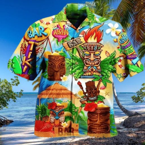 Tiki Bar Hawaiian Shirt Informal Estilo Hawaiano Aloha Hawaiian Shirt Funny Gift Idea