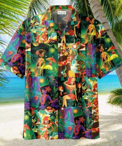 Tiki Tiki Lady Art Unisex Hawaiian Shirts