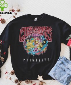 Tillys Merch Store Shop Primitive X Guns N’ Roses Bones Mens Zip Up Shirt