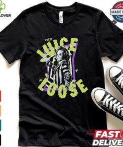 Tim Burton Daily Beetlejuice Beetlejuice The Juice Is Loose T shirt