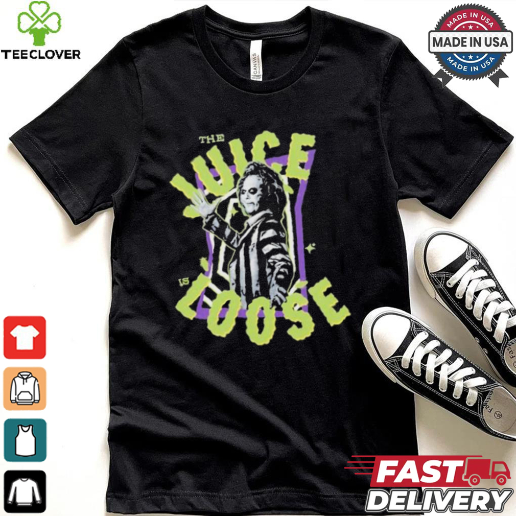 Tim Burton Daily Beetlejuice Beetlejuice The Juice Is Loose T shirt Tim Burton Daily Beetlejuice Beetlejuice The Juice Is Loose T shirt