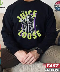 Tim Burton Daily Beetlejuice Beetlejuice The Juice Is Loose T shirt