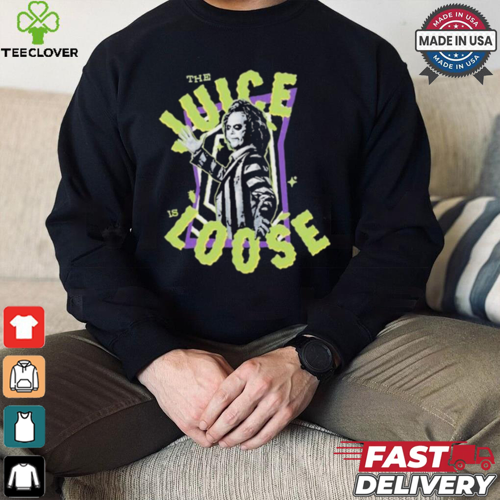 Tim Burton Daily Beetlejuice Beetlejuice The Juice Is Loose T shirt Tim Burton Daily Beetlejuice Beetlejuice The Juice Is Loose T shirt