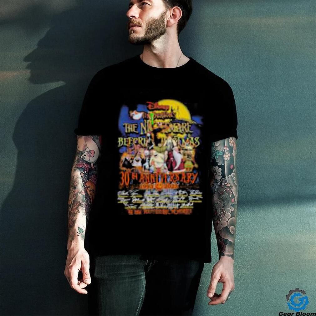 Tim Burton’s The Nightmare Before Christmas 30th Anniversary 1993 2023 Memories Shirt Tim Burton’s The Nightmare Before Christmas 30th Anniversary 1993 2023 Memories Shirt
