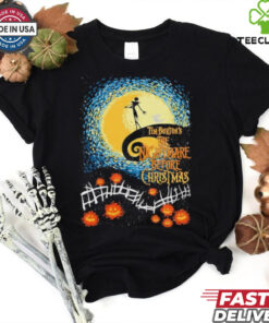 Tim Burton’s The Nightmare Before Christmas Starry Night vintage hoodie, sweater, longsleeve, shirt v-neck, t-shirt