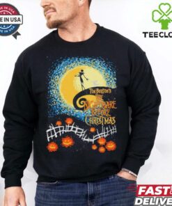 Tim Burton’s The Nightmare Before Christmas Starry Night vintage hoodie, sweater, longsleeve, shirt v-neck, t-shirt