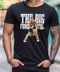 Tim Duncan The Big Fundamental Basketball Legend Signature Vintage T Shirt