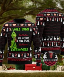 Tim Hortons Will Drink Everywhere Ugly Sweater