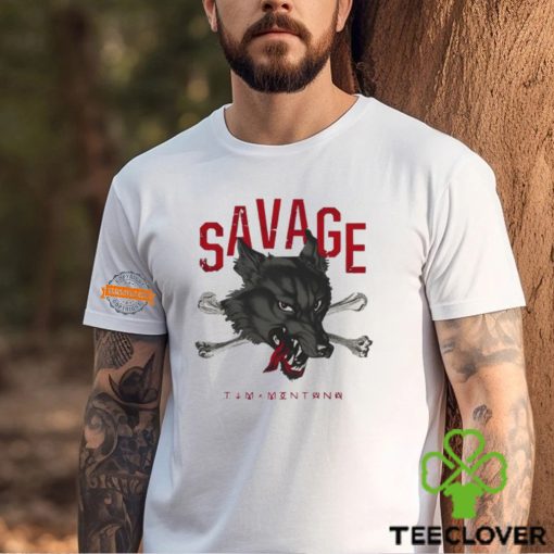 Tim Montana Savage Wolf T Shirt