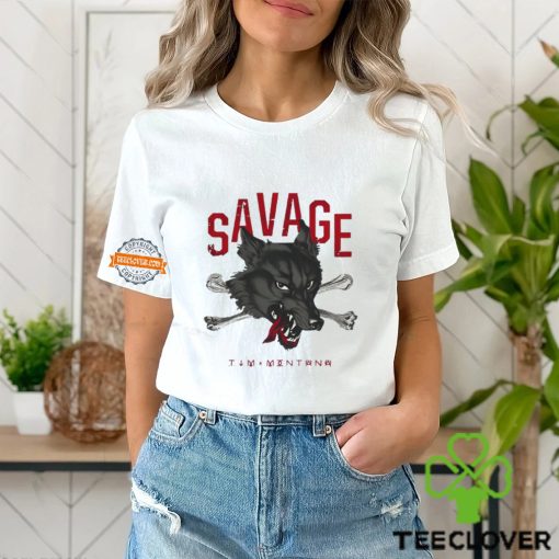 Tim Montana Savage Wolf T Shirt