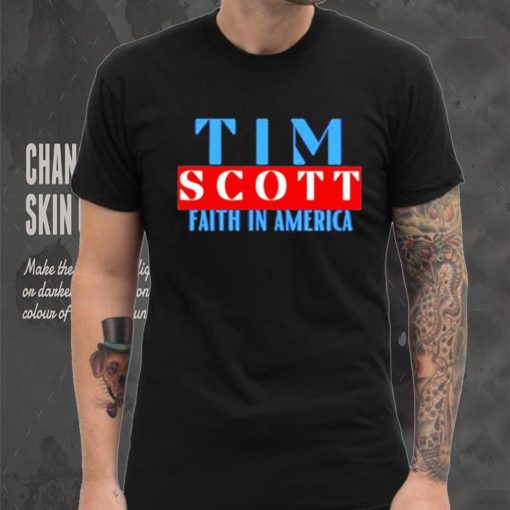 Tim Scott For President Faith In America Shirt