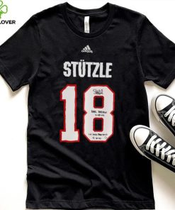 Tim Stutzle Ottawa Senators Autographed Fanatics Authentic Black Adidas Authentic Jersey with Multiple Inscriptions shirt