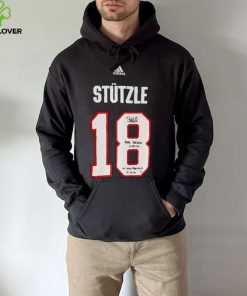 Tim Stutzle Ottawa Senators Autographed Fanatics Authentic Black Adidas Authentic Jersey with Multiple Inscriptions shirt