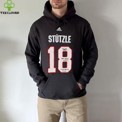 Tim Stutzle Ottawa Senators Autographed Fanatics Authentic Black Adidas Authentic Jersey with Multiple Inscriptions shirt