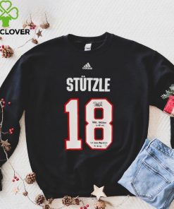Tim Stutzle Ottawa Senators Autographed Fanatics Authentic Black Adidas Authentic Jersey with Multiple Inscriptions shirt