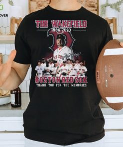 Tim Wakefield 1966 – 2023 Boston Red Sox Thank You For The Memories T Shirt 1 Tim Wakefield 1966 – 2023 Boston Red Sox Thank You For The Memories T Shirt