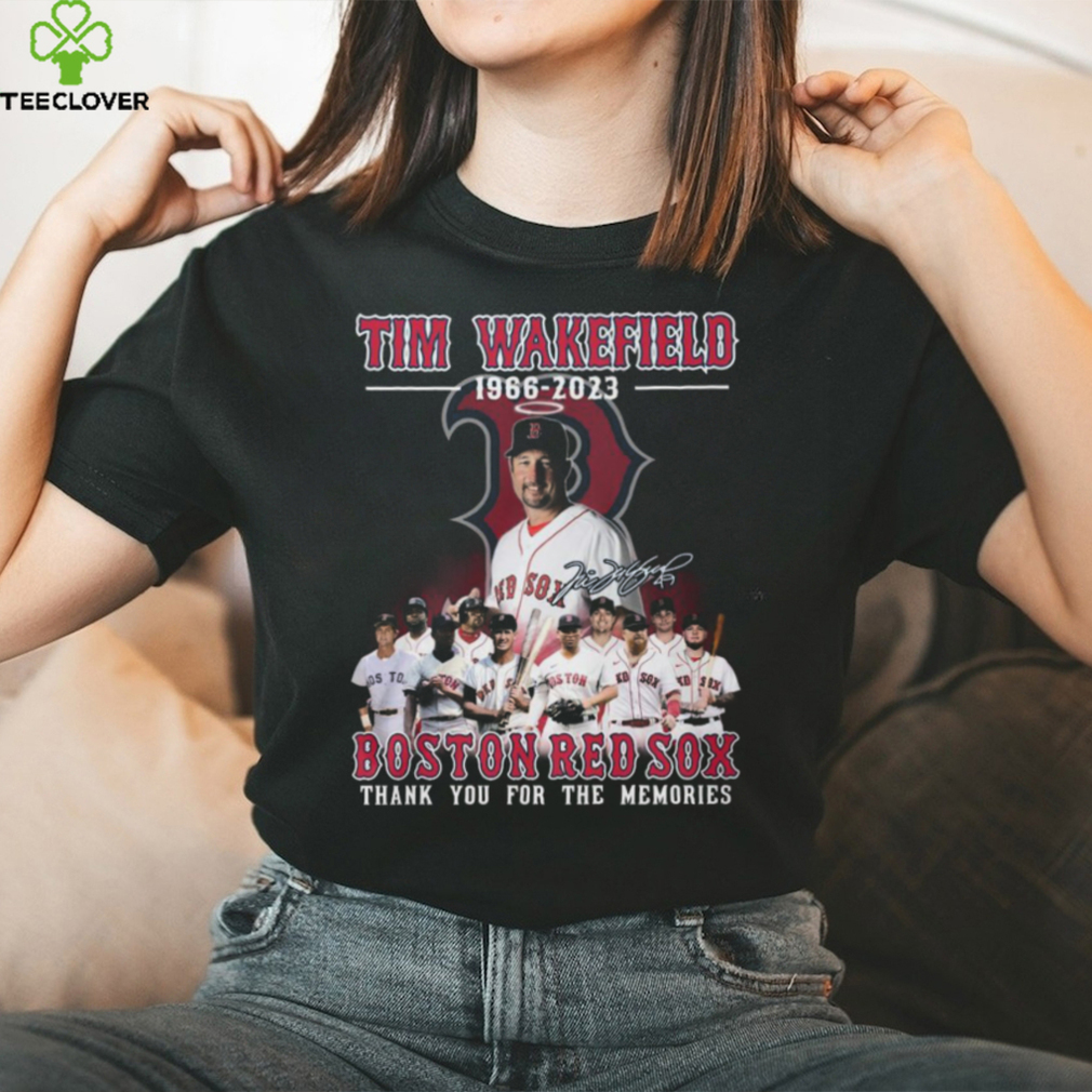 Tim Wakefield 1966 – 2023 Boston Red Sox Thank You For The Memories T Shirt Tim Wakefield 1966 – 2023 Boston Red Sox Thank You For The Memories T Shirt