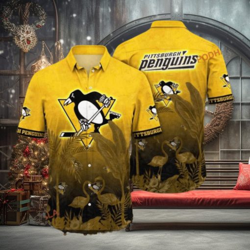 Time Aloha Shirt NHL Pittsburgh Penguins Hawaiian Shirt