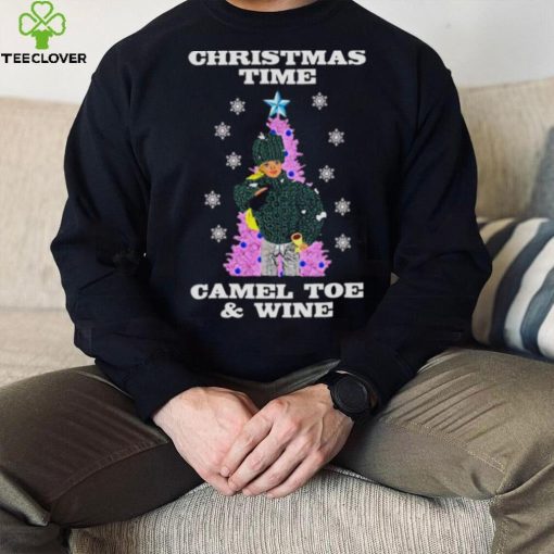 Time Camel Toe & Wine Rudefunny Christmas Christmas shirt