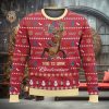 NFL San Francisco 49ers Santa Merrykissmyass Ugly Christmas Sweater NFL San Francisco 49ers Santa Merrykissmyass Ugly Christmas Sweater