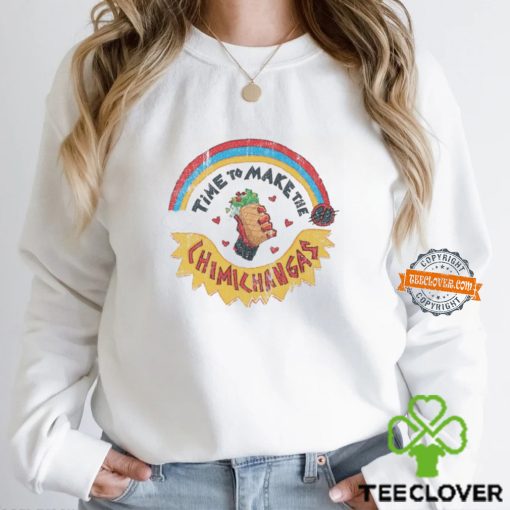 Time To Make The Chimichangas Unisex Ringer T Shirt