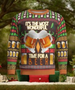 Time for a Beer Ugly Christmas Sweater