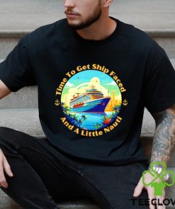Time to get ship Faced and a little Nauti Boat Sea Trip logo shirt