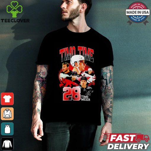 Timo Meier New Jersey Devils Timo Time signature shirt