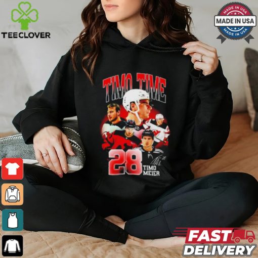 Timo Meier New Jersey Devils Timo Time signature shirt
