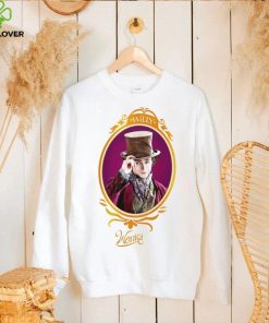 Timothée Chalamet as Willy Wonka shirt