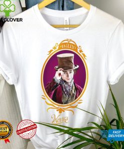 Timothée Chalamet as Willy Wonka shirt