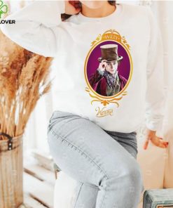 Timothée Chalamet as Willy Wonka shirt