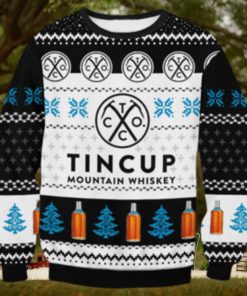 Tin Cup Whiskey Ugly Sweater
