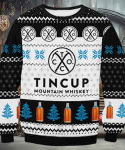 Tin Cup Whiskey Ugly Sweater 1 Tin Cup Whiskey Ugly Sweater